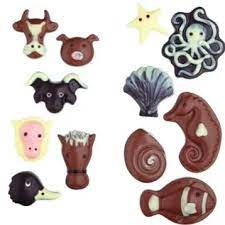 Kitchen Craft Set of 2 Animal & Sea Life Chocolate Moulds RRP 6.99 CLEARANCE XL 2.99